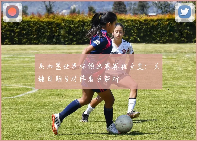 美加墨世界杯预选赛赛程全览：关键日期与对阵看点解析