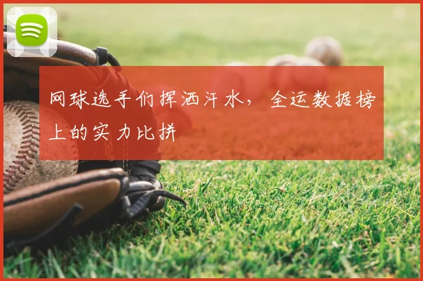 网球选手们挥洒汗水，全运数据榜上的实力比拼