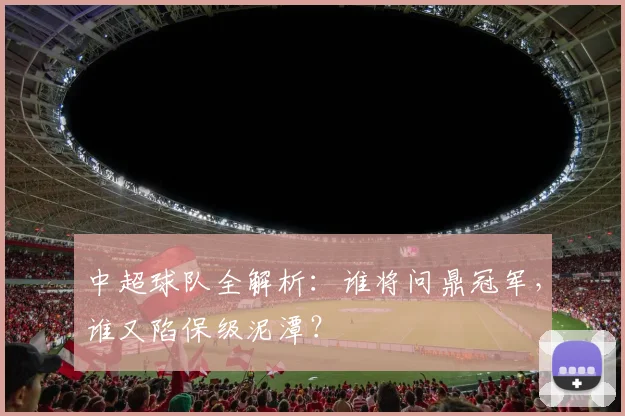 中超球队全解析：谁将问鼎冠军，谁又陷保级泥潭？